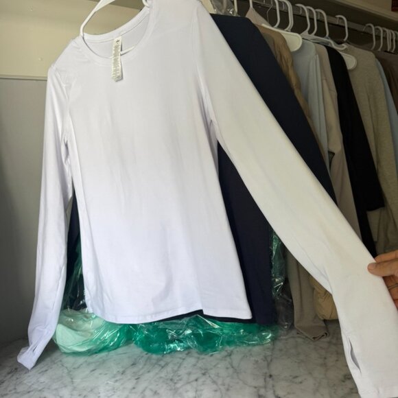 TASC NOLA Long Sleeve T-Shirt BRAND NEW! size medium WHITE - Picture 11 of 14